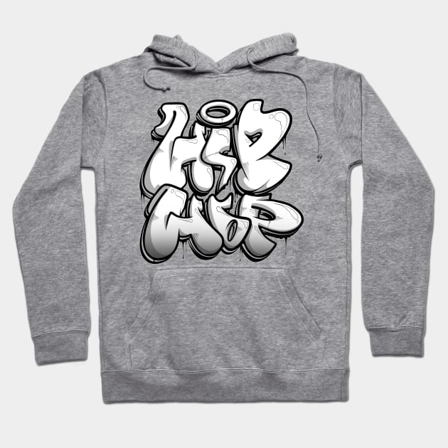 Hip Hop Graffiti Hoodie by Graffitidesigner